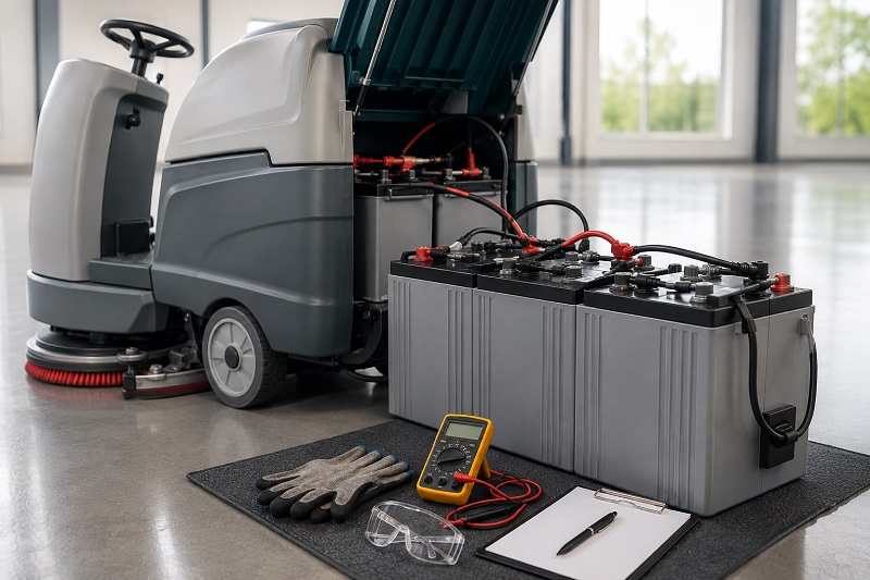 Entretien des batteries des autolaveuses : Prolongez la durée de vie des batteries et réduisez les coûts de remplacement